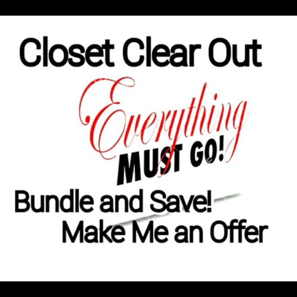 Bundle and offer, I’m motivated to sell!!! 🤝